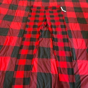 Buffalo plaid leggings